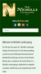 Mobile Screenshot of nichollslandscaping.com